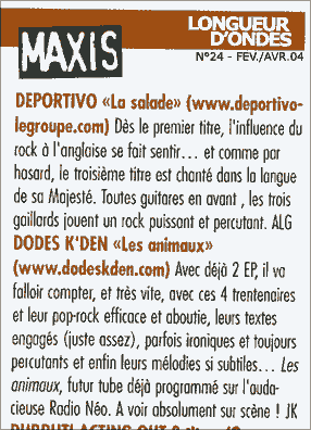 Longueur d'ondes